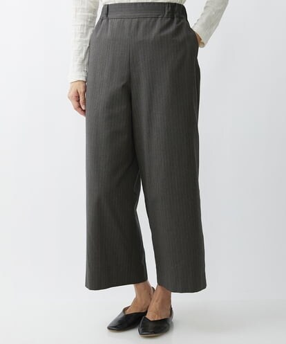 NGLAW01300 GIANNI LO GIUDICE 先染めストライプワイドパンツ