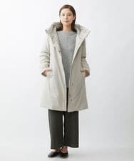 NGLAW01300 GIANNI LO GIUDICE(ジャンニ ロ ジュディチェ) 先染めストライプワイドパンツ ダークグレー