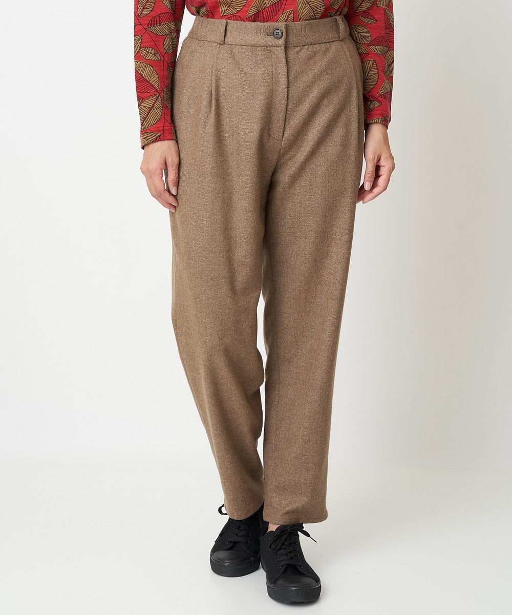 NGLAW09230 GIANNI LO GIUDICE [日本製]NEWOOLカシミヤツイルパンツ
