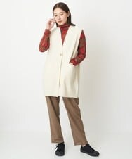 NGLAW09230 GIANNI LO GIUDICE(ジャンニ ロ ジュディチェ) [日本製]NEWOOLカシミヤツイルパンツ ベージュ