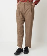 NGLAW09230 GIANNI LO GIUDICE(ジャンニ ロ ジュディチェ) [日本製]NEWOOLカシミヤツイルパンツ ベージュ