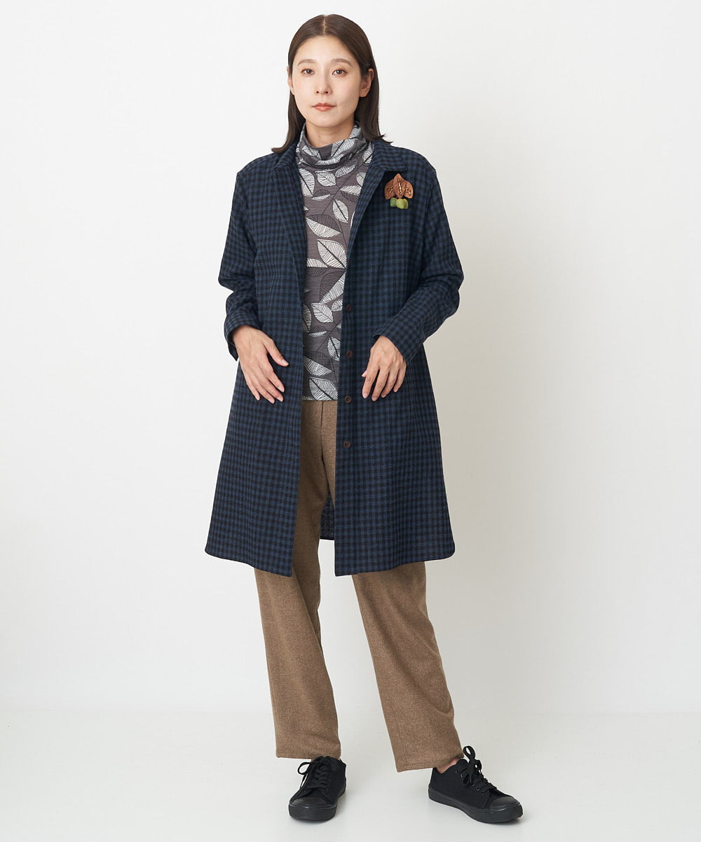 NGLAW09230 GIANNI LO GIUDICE(ジャンニ ロ ジュディチェ) [日本製]NEWOOLカシミヤツイルパンツ ベージュ