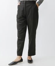 NGLAW09230 GIANNI LO GIUDICE(ジャンニ ロ ジュディチェ) [日本製]NEWOOLカシミヤツイルパンツ ブラウン