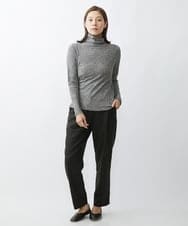 NGLAW09230 GIANNI LO GIUDICE(ジャンニ ロ ジュディチェ) [日本製]NEWOOLカシミヤツイルパンツ ブラウン