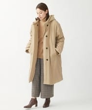 NGLAW25250 GIANNI LO GIUDICE(ジャンニ ロ ジュディチェ) [日本製]ガンクラブチェック柄ワイドパンツ オレンジブラウン