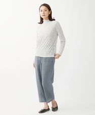 NGLAW26270 GIANNI LO GIUDICE(ジャンニ ロ ジュディチェ) ウールガーゼパンツ ブルーグレー