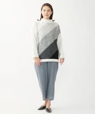 NGLAW26270 GIANNI LO GIUDICE(ジャンニ ロ ジュディチェ) ウールガーゼパンツ ブルーグレー