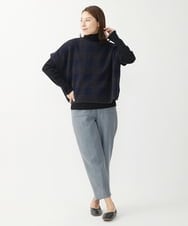 NGLAW26270 GIANNI LO GIUDICE(ジャンニ ロ ジュディチェ) ウールガーゼパンツ ブルーグレー