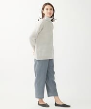 NGLAW26270 GIANNI LO GIUDICE(ジャンニ ロ ジュディチェ) ウールガーゼパンツ ブルーグレー