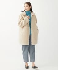 NGLAW26270 GIANNI LO GIUDICE(ジャンニ ロ ジュディチェ) ウールガーゼパンツ ブルーグレー