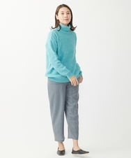 NGLAW26270 GIANNI LO GIUDICE(ジャンニ ロ ジュディチェ) ウールガーゼパンツ ブルーグレー