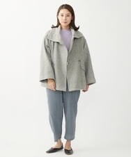 NGLAW26270 GIANNI LO GIUDICE(ジャンニ ロ ジュディチェ) ウールガーゼパンツ ブルーグレー