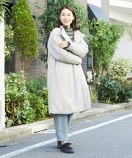 NGLAW26270 GIANNI LO GIUDICE(ジャンニ ロ ジュディチェ) ウールガーゼパンツ ブルーグレー
