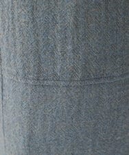 NGLAW26270 GIANNI LO GIUDICE(ジャンニ ロ ジュディチェ) ウールガーゼパンツ ブルーグレー