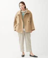 NGLAW26270 GIANNI LO GIUDICE(ジャンニ ロ ジュディチェ) ウールガーゼパンツ ライトベージュ