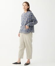 NGLAW26270 GIANNI LO GIUDICE(ジャンニ ロ ジュディチェ) ウールガーゼパンツ ライトベージュ