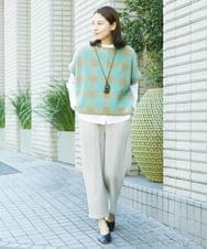 NGLAW26270 GIANNI LO GIUDICE(ジャンニ ロ ジュディチェ) ウールガーゼパンツ ライトベージュ
