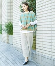 NGLAW26270 GIANNI LO GIUDICE(ジャンニ ロ ジュディチェ) ウールガーゼパンツ ライトベージュ