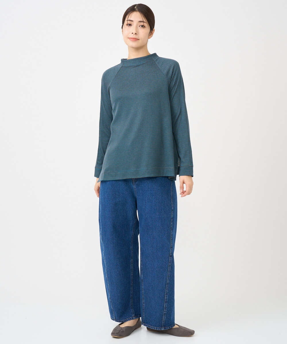 NGLCF60180 GIANNI LO GIUDICE(ジャンニ ロ ジュディチェ) [洗える]バイオウォッシュデニムパンツ ネイビー