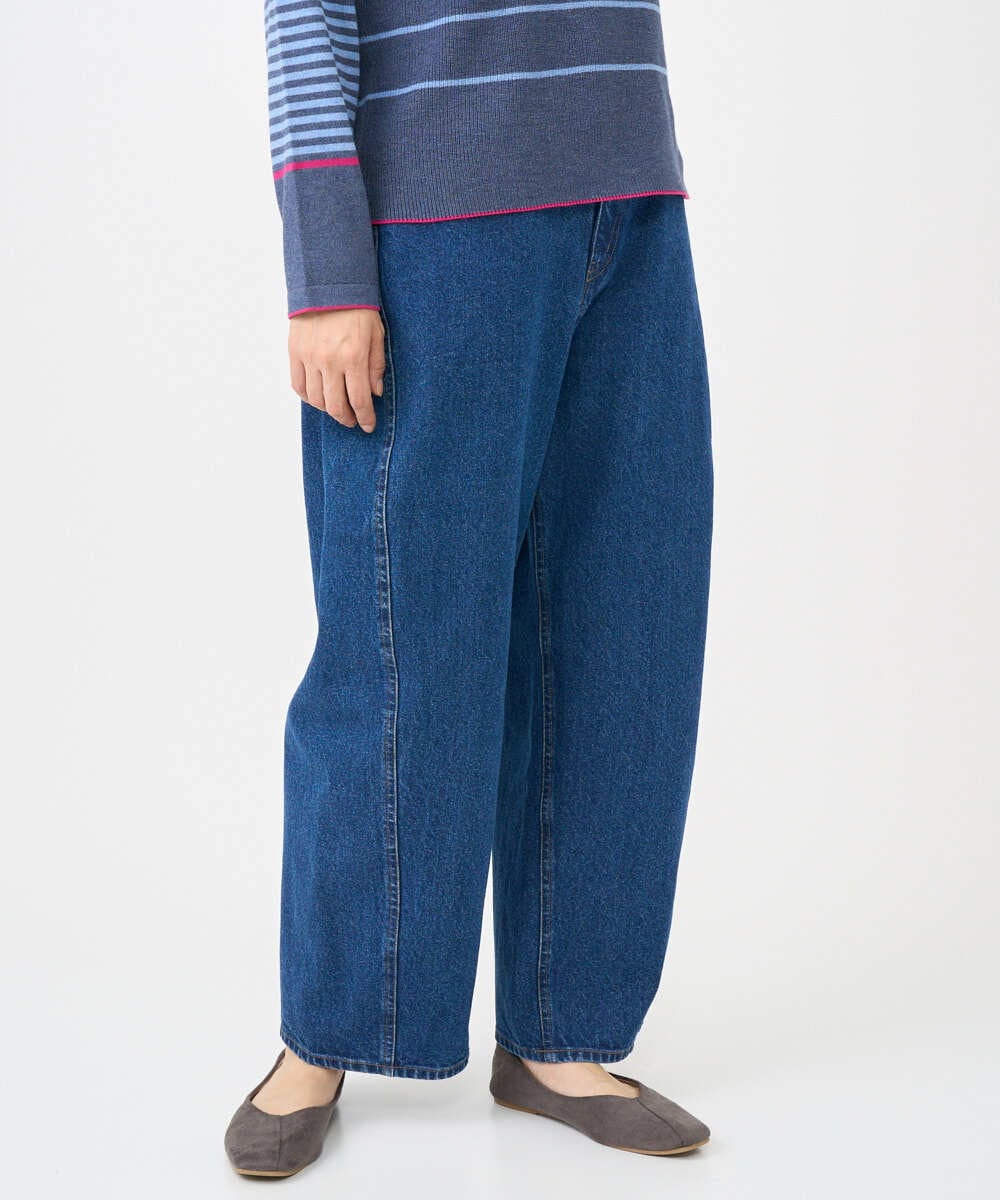 NGLCF60180 GIANNI LO GIUDICE(ジャンニ ロ ジュディチェ) [洗える]バイオウォッシュデニムパンツ ネイビー