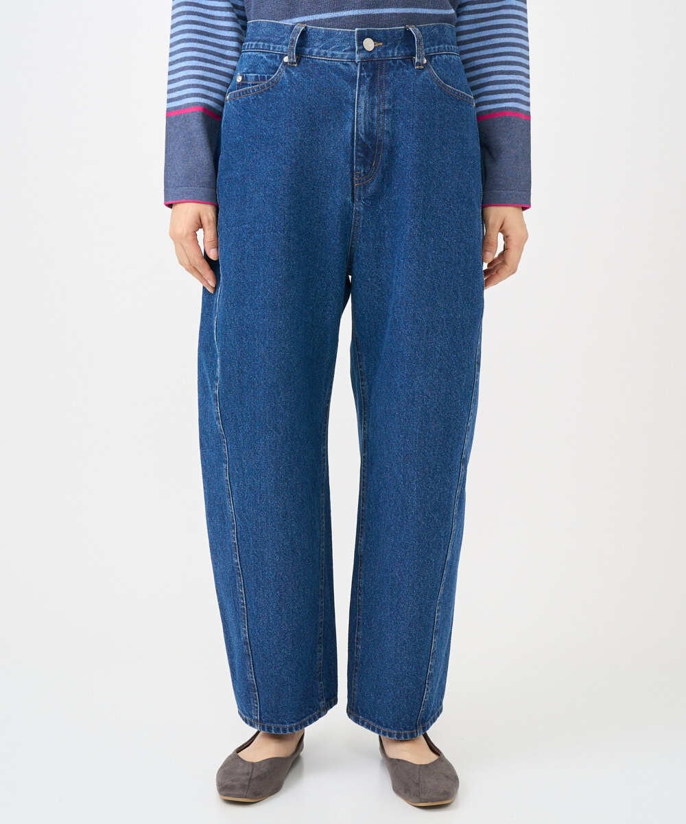 NGLCF60180 GIANNI LO GIUDICE(ジャンニ ロ ジュディチェ) [洗える]バイオウォッシュデニムパンツ ネイビー