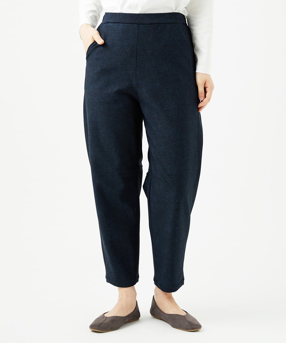 NGLCF61210 GIANNI LO GIUDICE(ジャンニ ロ ジュディチェ) [洗える・日本製]ヒートパフォーマーデニムパンツ ネイビー