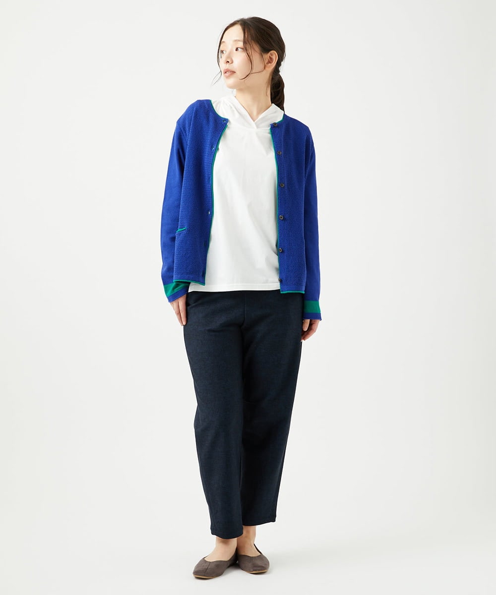 NGLCF61210 GIANNI LO GIUDICE(ジャンニ ロ ジュディチェ) [日本製]ヒートパフォーマーデニムパンツ ネイビー