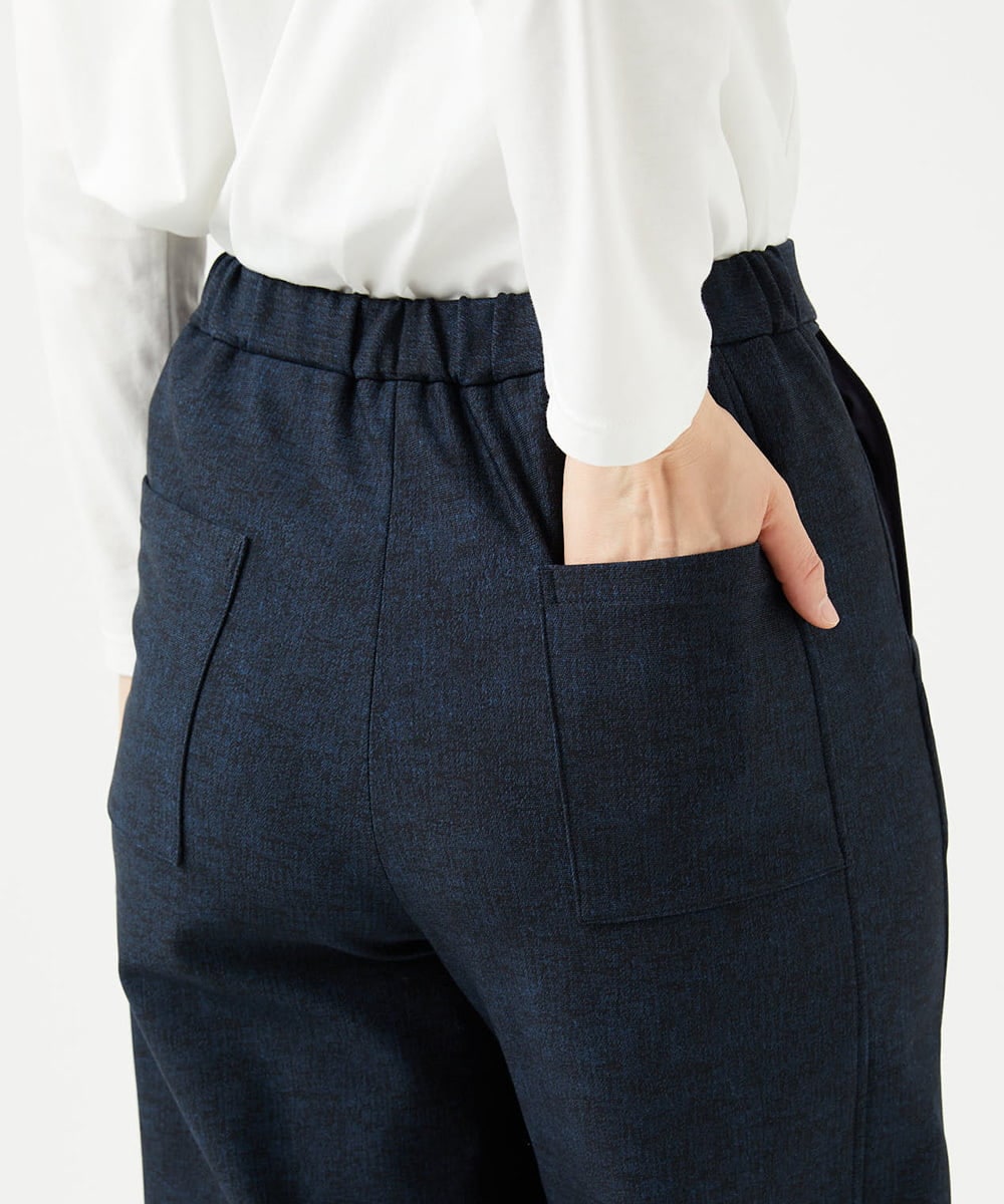 NGLCF61210 GIANNI LO GIUDICE(ジャンニ ロ ジュディチェ) [日本製]ヒートパフォーマーデニムパンツ ネイビー