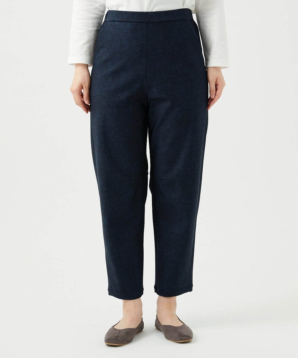 NGLCF61210 GIANNI LO GIUDICE(ジャンニ ロ ジュディチェ) [洗える・日本製]ヒートパフォーマーデニムパンツ ネイビー