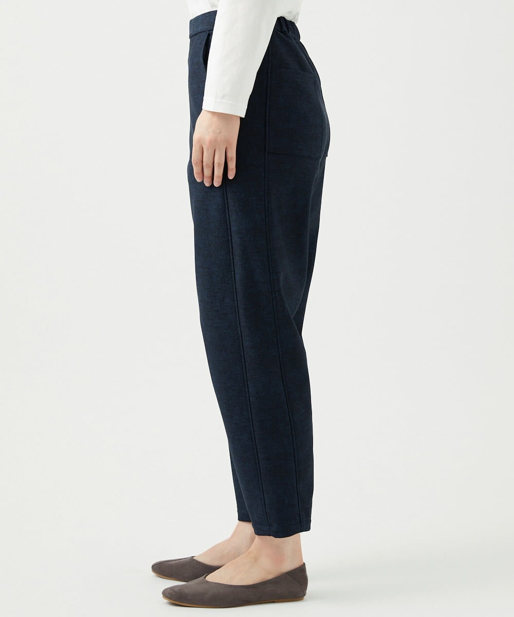 NGLCF61210 GIANNI LO GIUDICE(ジャンニ ロ ジュディチェ) [洗える・日本製]ヒートパフォーマーデニムパンツ ネイビー