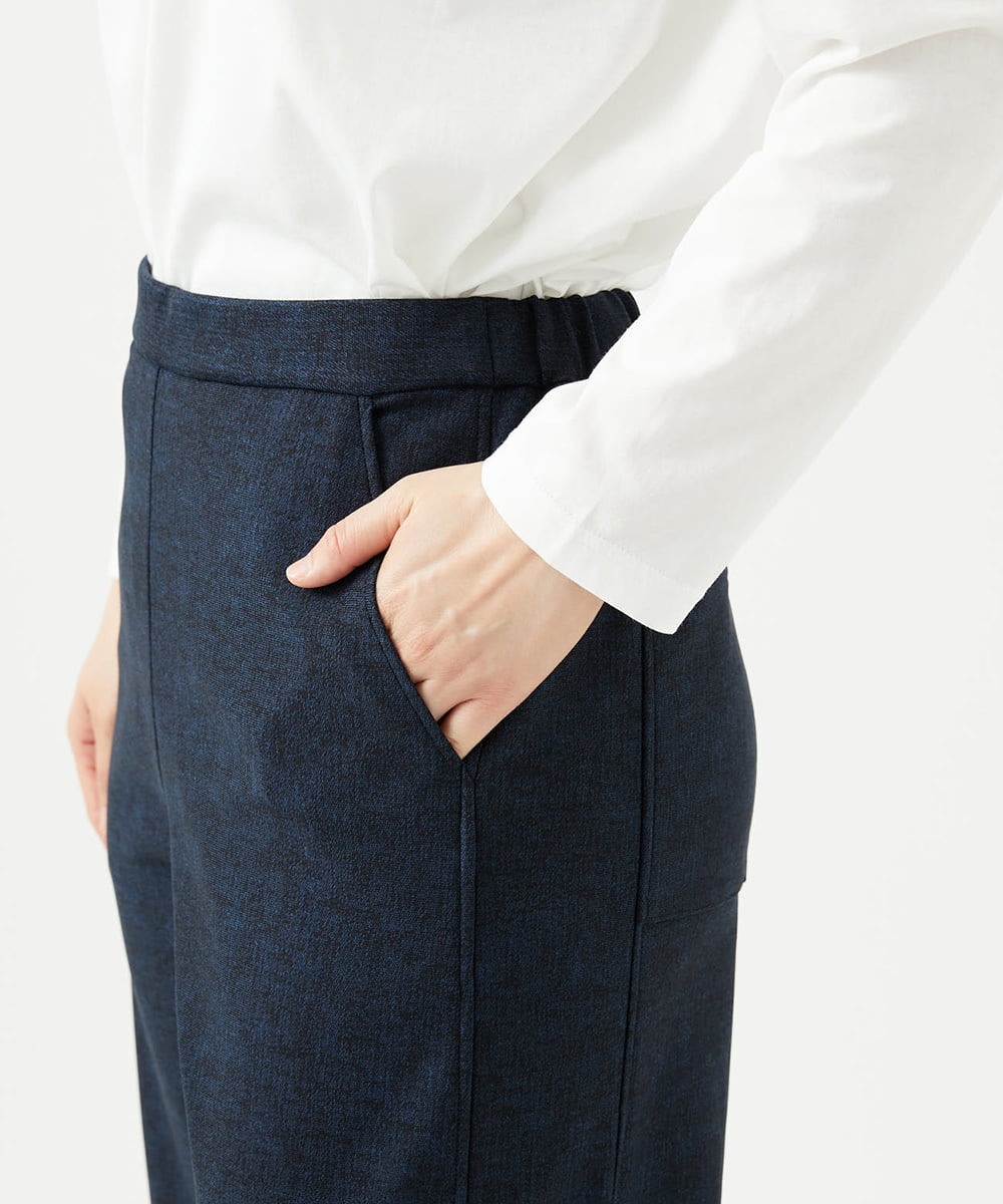 NGLCF61210 GIANNI LO GIUDICE(ジャンニ ロ ジュディチェ) [日本製]ヒートパフォーマーデニムパンツ ネイビー