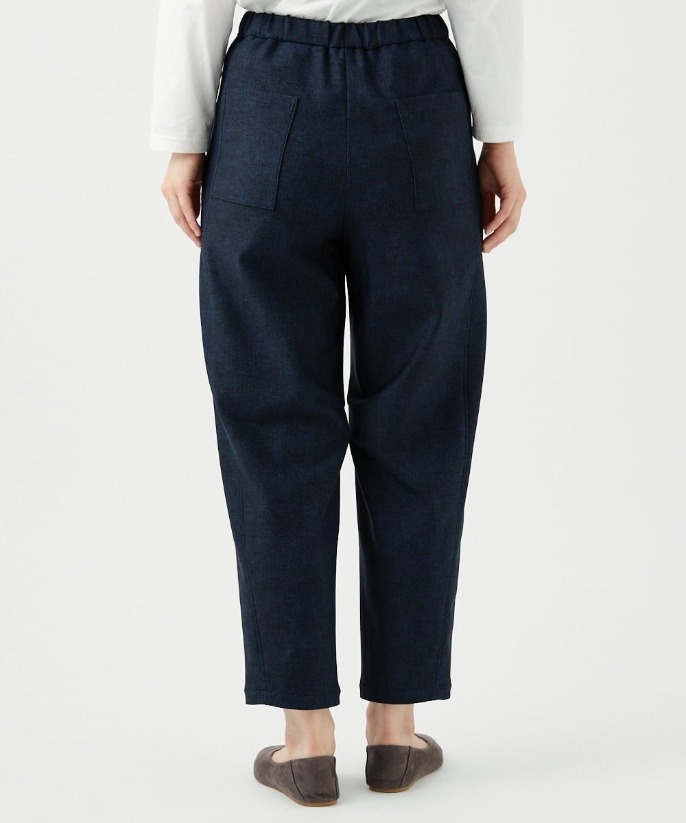 NGLCF61210 GIANNI LO GIUDICE(ジャンニ ロ ジュディチェ) [洗える・日本製]ヒートパフォーマーデニムパンツ ネイビー