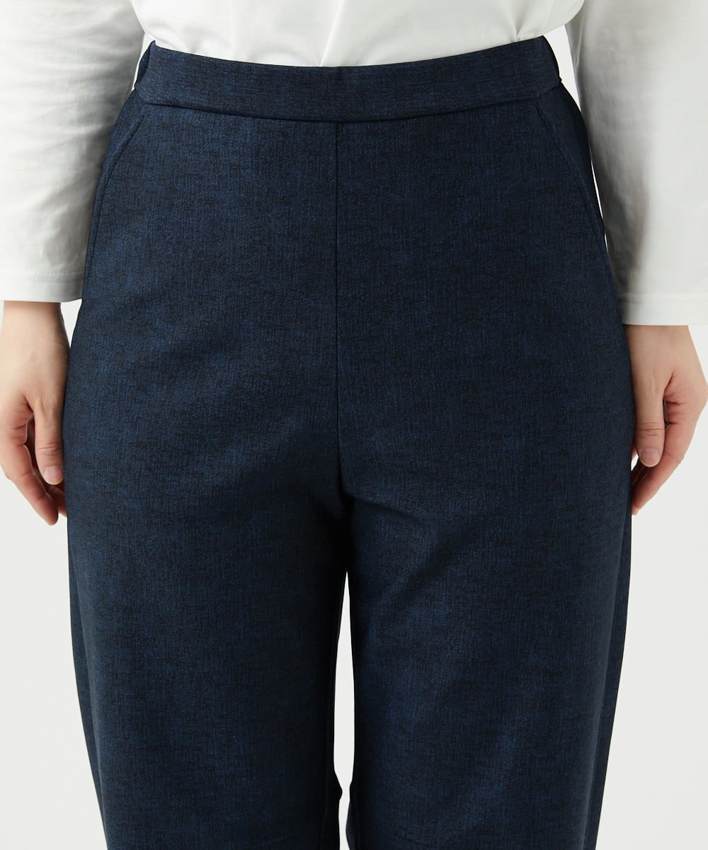 NGLCF61210 GIANNI LO GIUDICE(ジャンニ ロ ジュディチェ) [洗える・日本製]ヒートパフォーマーデニムパンツ ネイビー