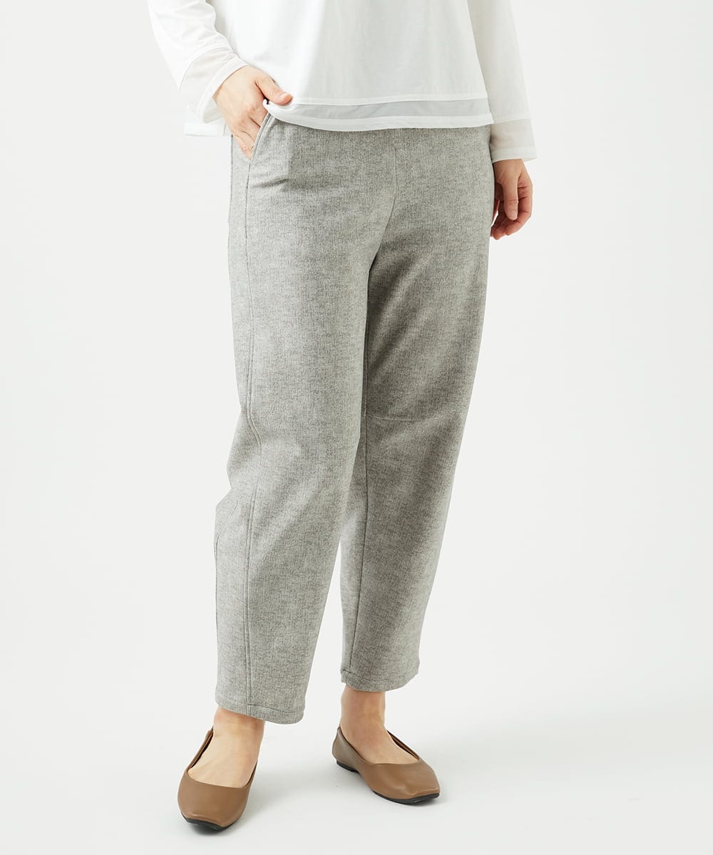 NGLCF61210 GIANNI LO GIUDICE(ジャンニ ロ ジュディチェ) [洗える・日本製]ヒートパフォーマーデニムパンツ ライトグレー