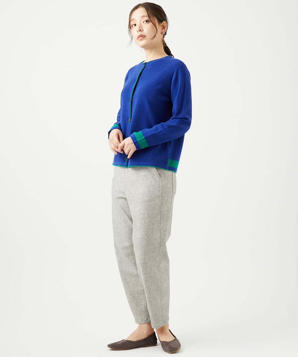 NGLCF61210 GIANNI LO GIUDICE(ジャンニ ロ ジュディチェ) [日本製]ヒートパフォーマーデニムパンツ ライトグレー