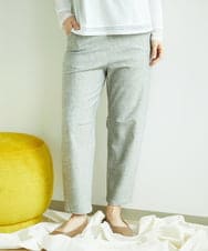 NGLCF61210 GIANNI LO GIUDICE(ジャンニ ロ ジュディチェ) [洗える・日本製]ヒートパフォーマーデニムパンツ ライトグレー