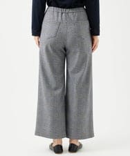 NGLCF62230 GIANNI LO GIUDICE(ジャンニ ロ ジュディチェ) [日本製]ヒートパフォーマーグレンチェックパンツ ブラック