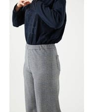 NGLCF62230 GIANNI LO GIUDICE(ジャンニ ロ ジュディチェ) [日本製]ヒートパフォーマーグレンチェックパンツ ブラック