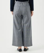 NGLCF62230 GIANNI LO GIUDICE(ジャンニ ロ ジュディチェ) [洗える・日本製]ヒートパフォーマーグレンチェックパンツ ブラック