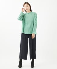 NGLEA20170 GIANNI LO GIUDICE(ジャンニ ロ ジュディチェ) [洗える・日本製]ニードルストレッチパンツ ダークネイビー