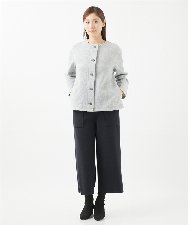 NGLEA20170 GIANNI LO GIUDICE(ジャンニ ロ ジュディチェ) [洗える・日本製]ニードルストレッチパンツ ダークネイビー
