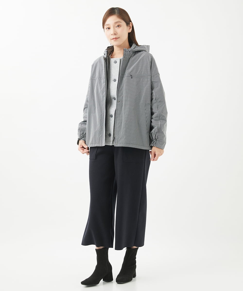 NGLEA20170 GIANNI LO GIUDICE(ジャンニ ロ ジュディチェ) [洗える・日本製]ニードルストレッチパンツ ダークネイビー