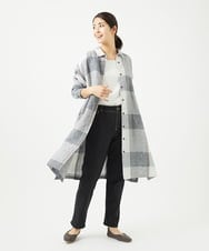 NGLEB51270 GIANNI LO GIUDICE(ジャンニ ロ ジュディチェ) [洗える・日本製]デニムレースパンツ ネイビーブラック