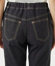NGLEB51270 GIANNI LO GIUDICE(ジャンニ ロ ジュディチェ) [洗える・日本製]デニムレースパンツ ネイビーブラック