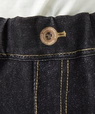 NGLEB51270 GIANNI LO GIUDICE(ジャンニ ロ ジュディチェ) [洗える・日本製]デニムレースパンツ ネイビーブラック