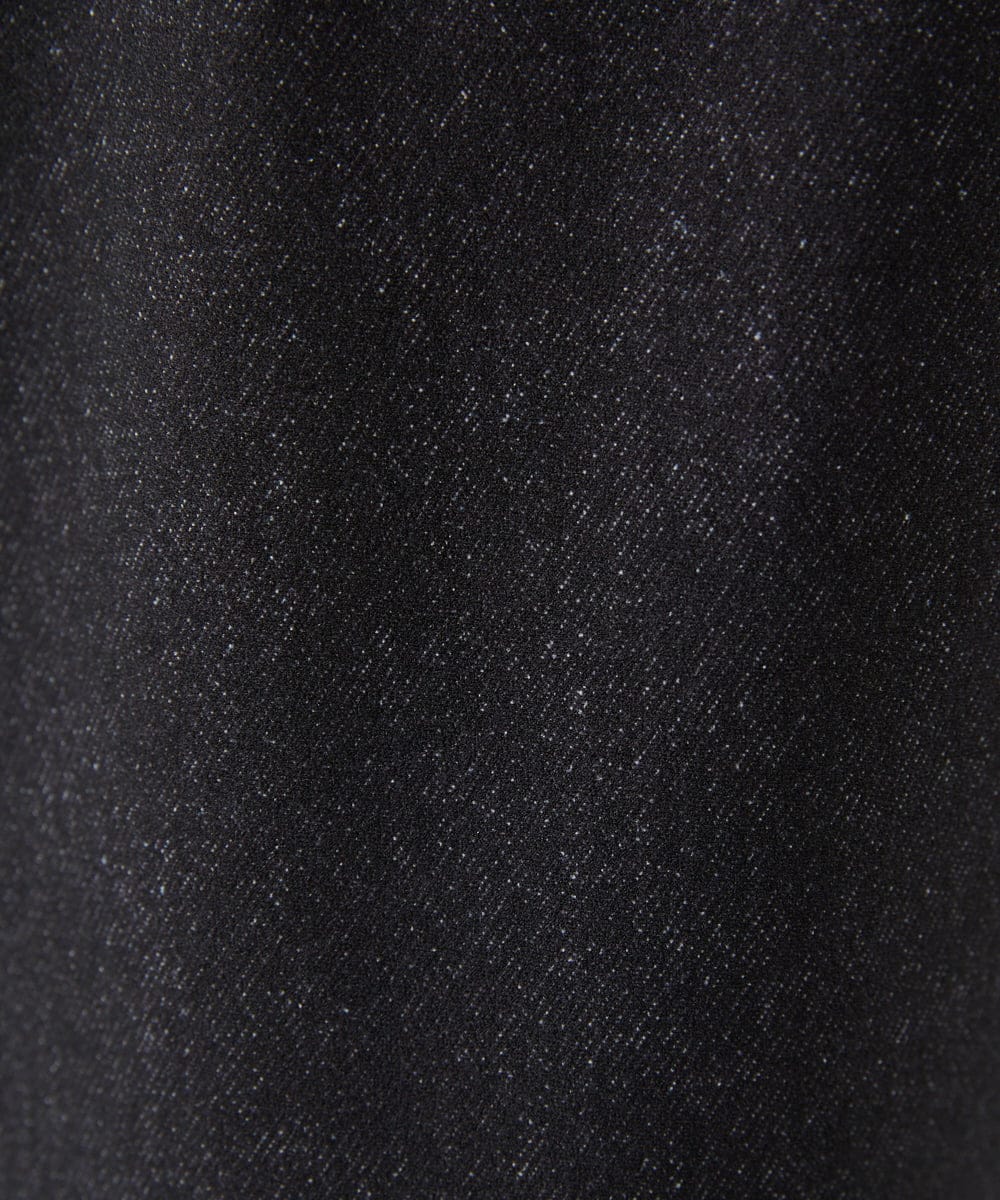NGLEB51270 GIANNI LO GIUDICE(ジャンニ ロ ジュディチェ) [洗える・日本製]デニムレースパンツ ネイビーブラック