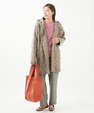 NGLEC26200 GIANNI LO GIUDICE(ジャンニ ロ ジュディチェ) [日本製]ウールパワーストレッチパンツ ブラウン