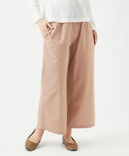 NGLED14230 GIANNI LO GIUDICE(ジャンニ ロ ジュディチェ) [洗える]レーヨンエステルストレッチパンツ ピンクベージュ