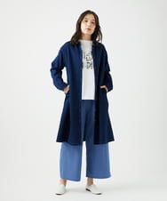 NGLED14230 GIANNI LO GIUDICE(ジャンニ ロ ジュディチェ) [洗える]レーヨンエステルストレッチパンツ ライトブルー