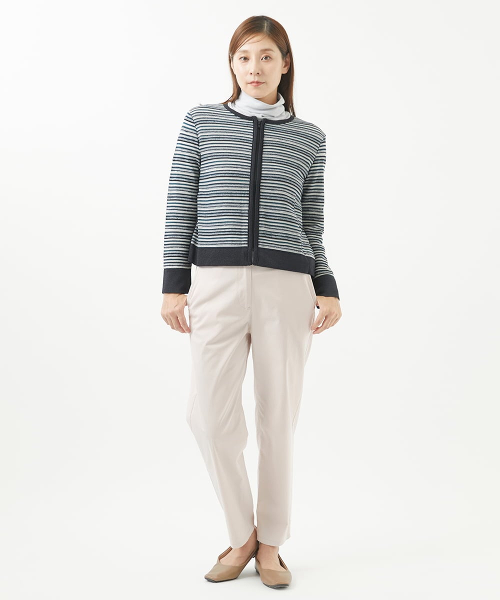 NGLEP13200 GIANNI LO GIUDICE(ジャンニ ロ ジュディチェ) 【洗える】ヘリテージツイルストレートパンツ ダスティピンク